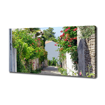 Tableau mural sur toile Avenue florale