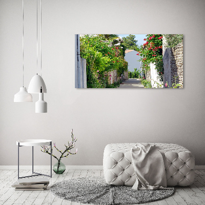 Tableau mural sur toile Avenue florale