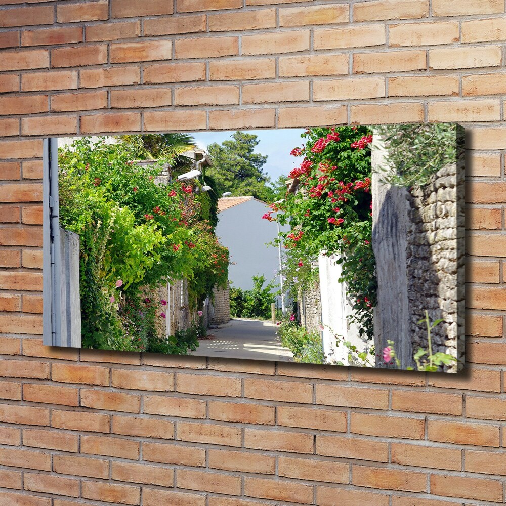 Tableau mural sur toile Avenue florale