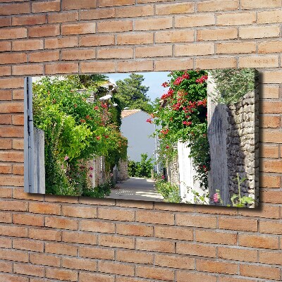 Tableau mural sur toile Avenue florale