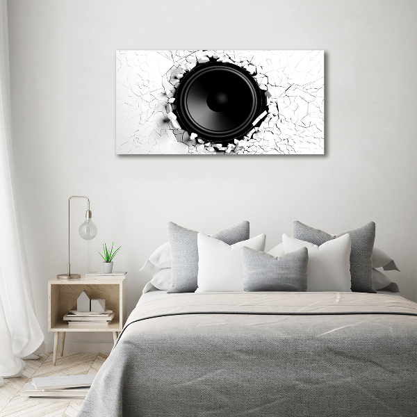 Tableau toile imprimée Haut-parleur