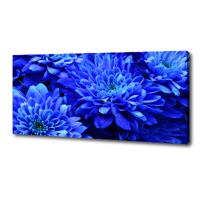 Tableau imprimé sur toile Aster bleu