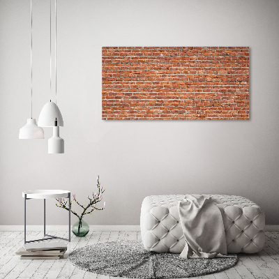 Tableau sur toile Mur en briques