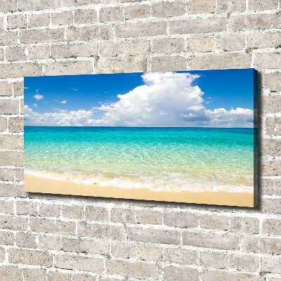 Tableau photo sur toile Plage paradisiaque