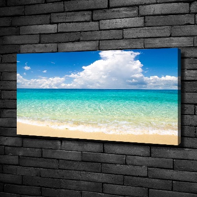 Tableau photo sur toile Plage paradisiaque