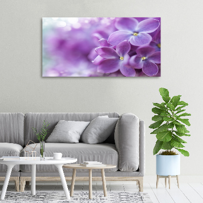 Tableau imprimé sur toile Fleurs de lilas