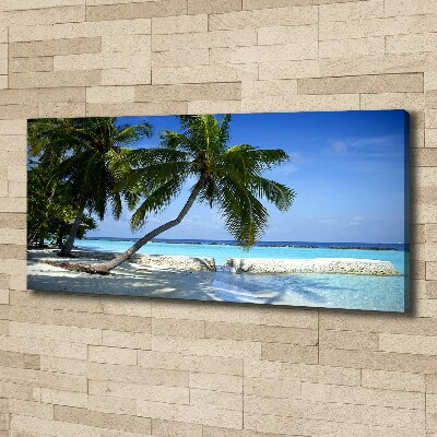 Tableau mural sur toile Plage exotique