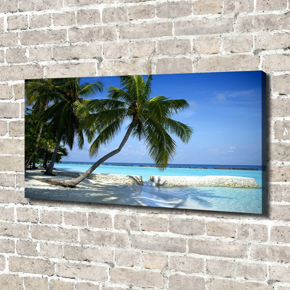 Tableau mural sur toile Plage exotique