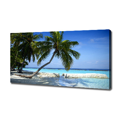 Tableau mural sur toile Plage exotique