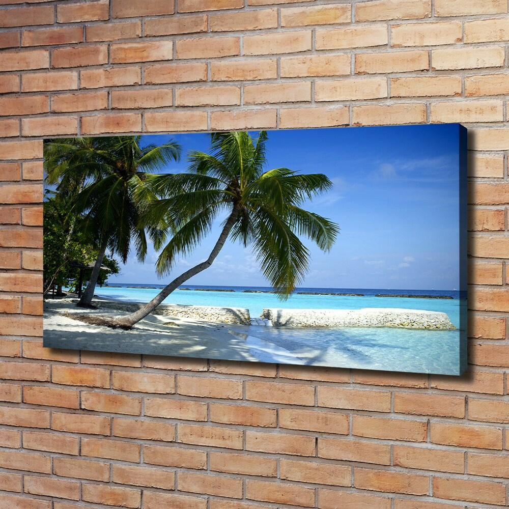 Tableau mural sur toile Plage exotique