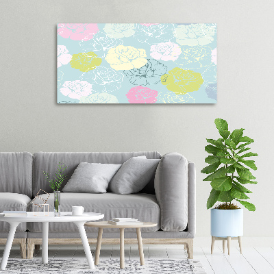 Tableau mural sur toile Roses