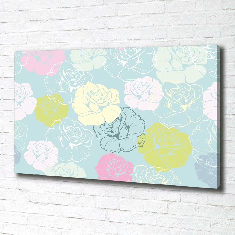 Tableau mural sur toile Roses