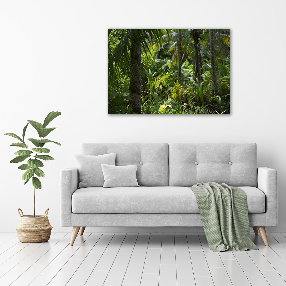 Tableau toile imprimée Forêt tropicale