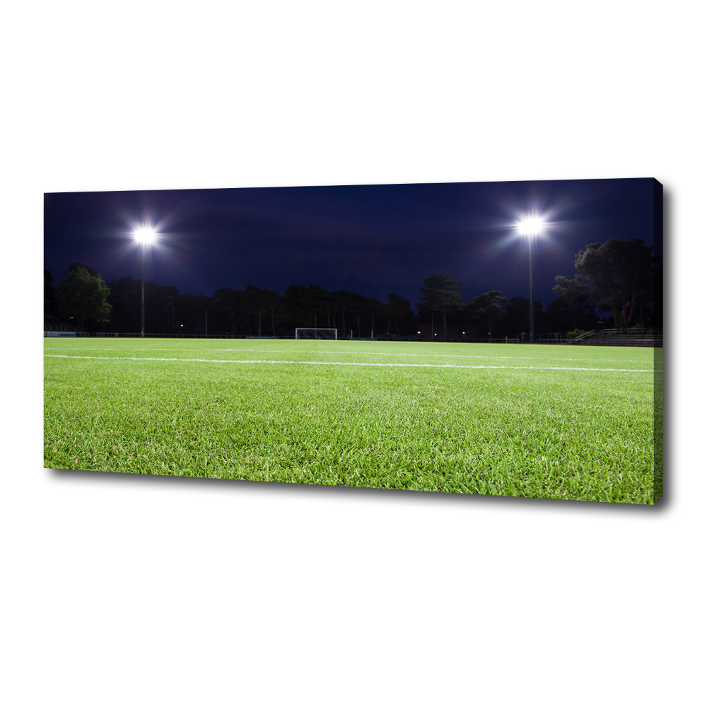 Tableau photo sur toile Terrain de football