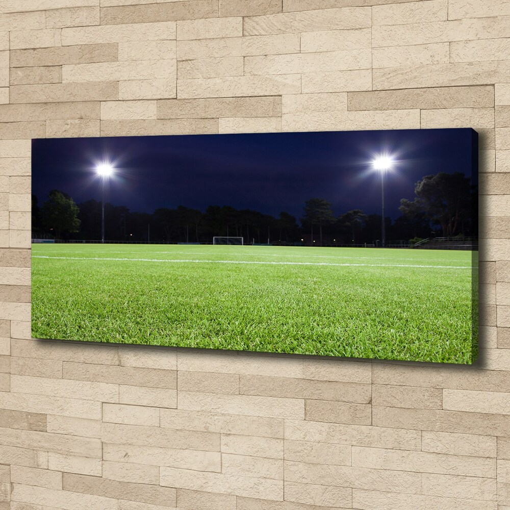 Tableau photo sur toile Terrain de football