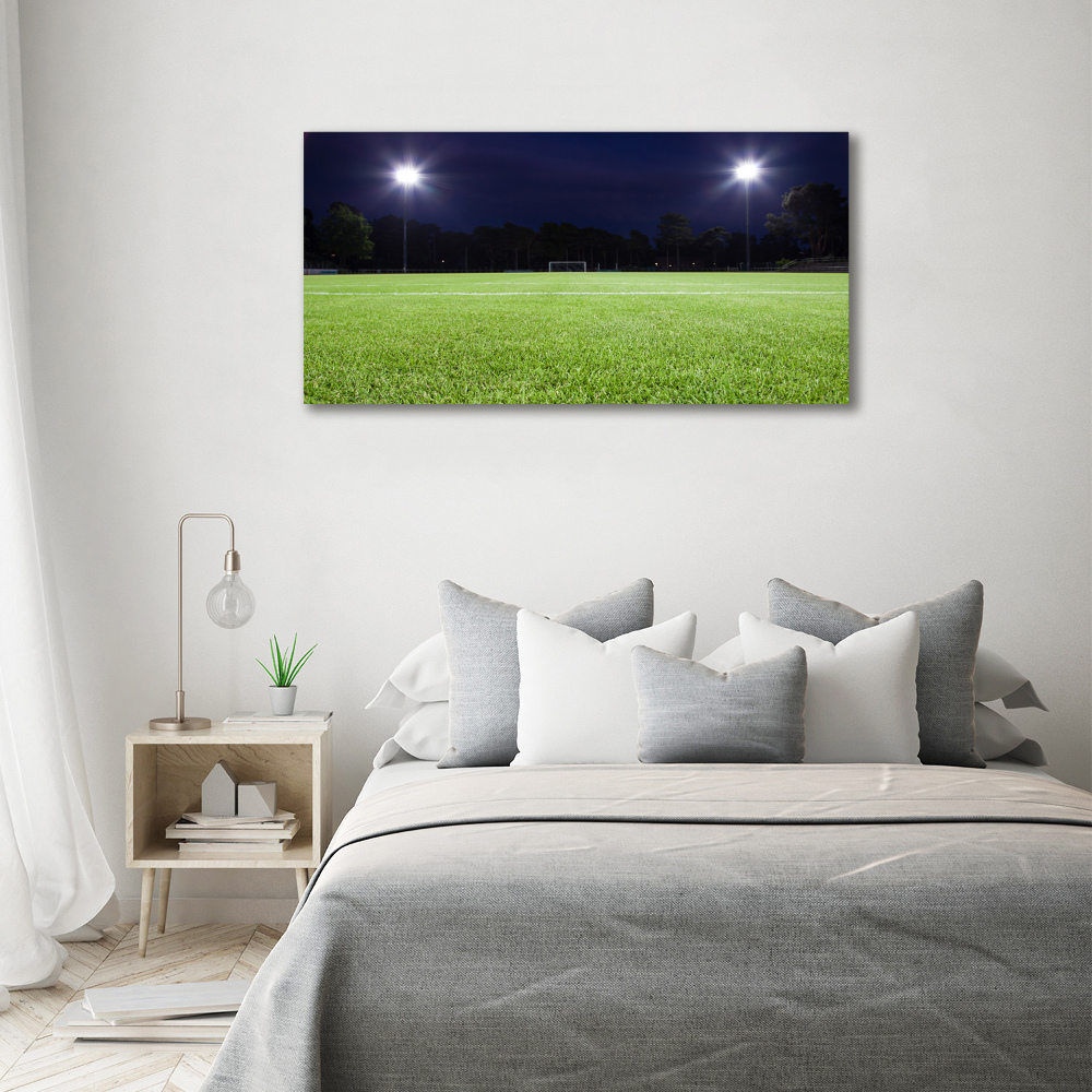 Tableau photo sur toile Terrain de football