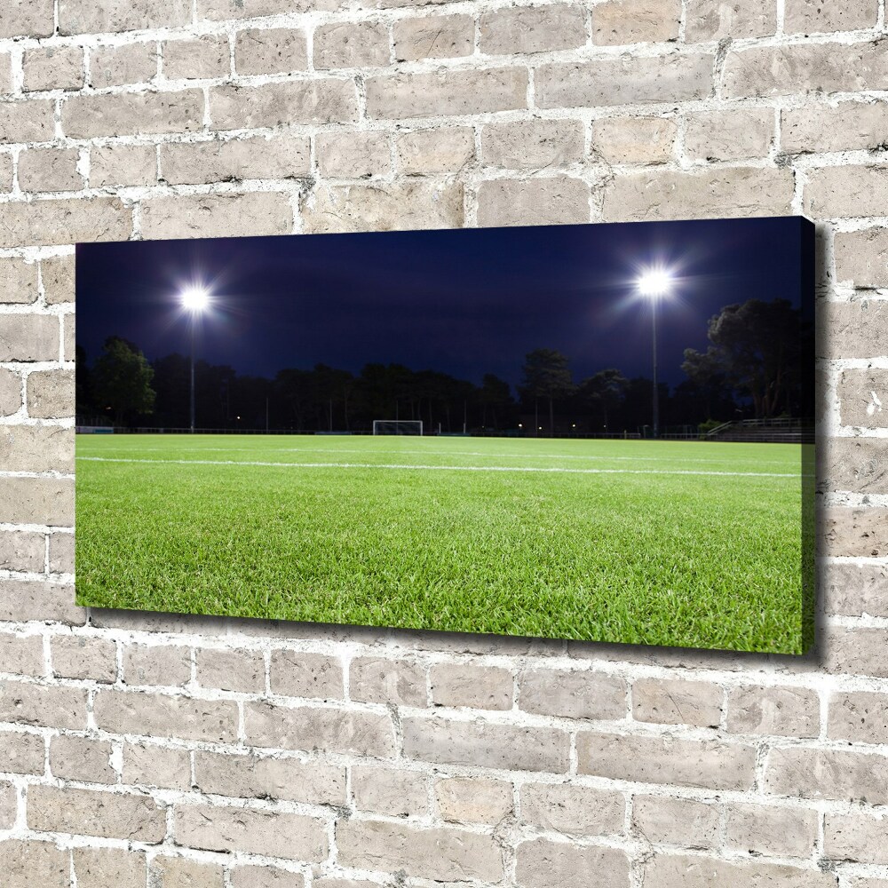 Tableau photo sur toile Terrain de football