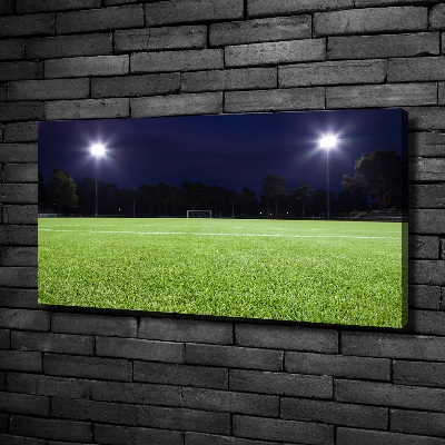 Tableau photo sur toile Terrain de football