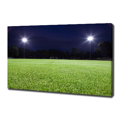 Tableau photo sur toile Terrain de football