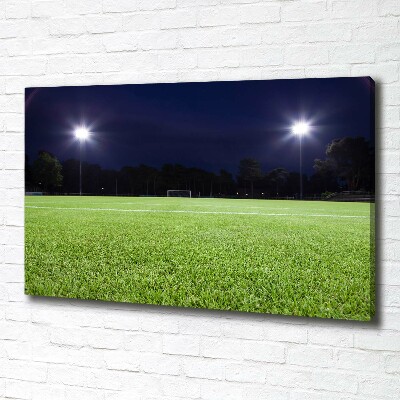 Tableau photo sur toile Terrain de football