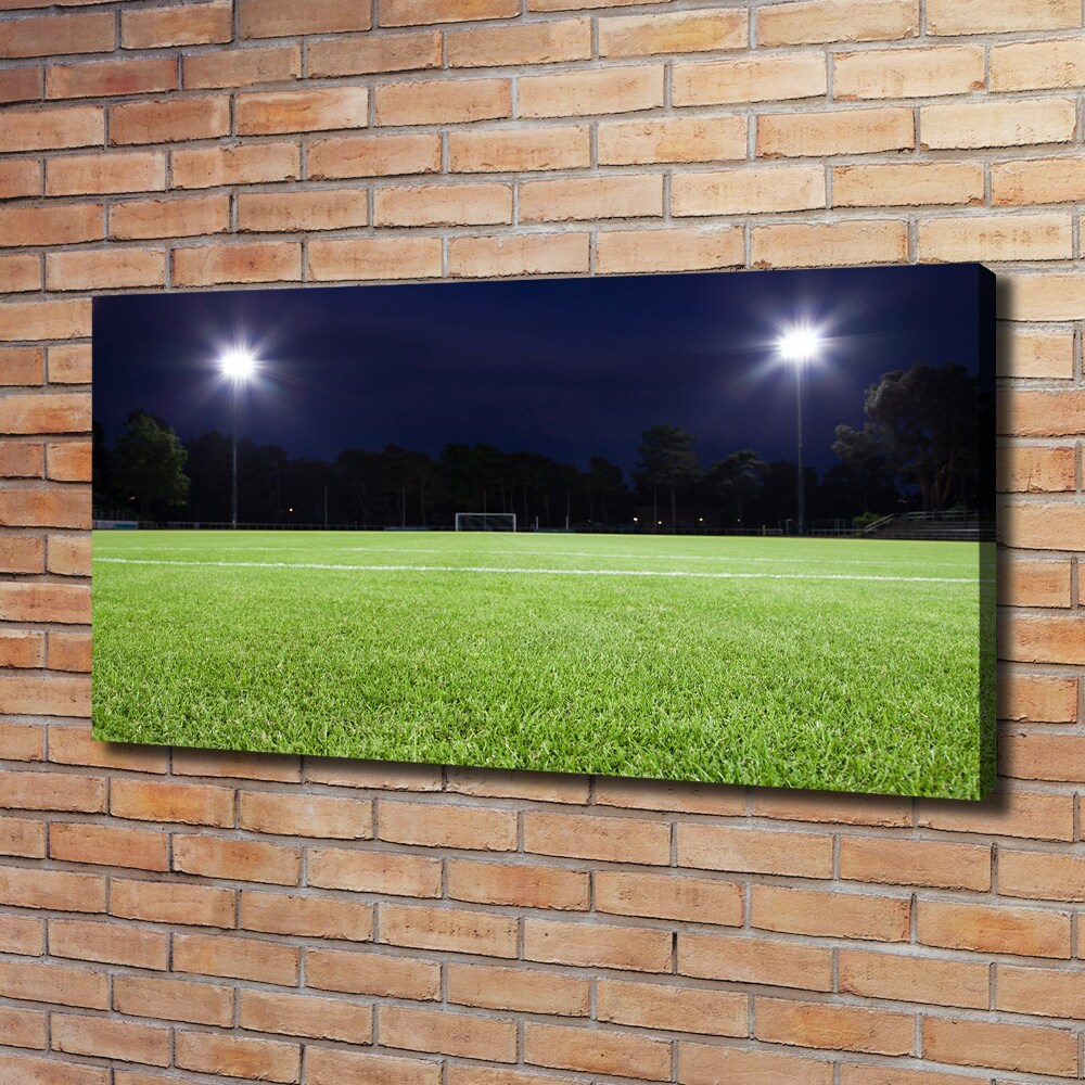 Tableau photo sur toile Terrain de football