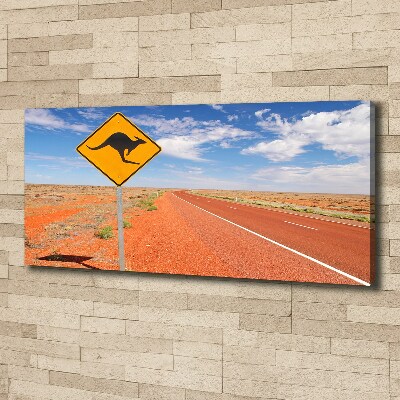 Tableau sur toile Route en Australie