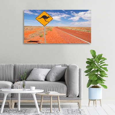 Tableau sur toile Route en Australie