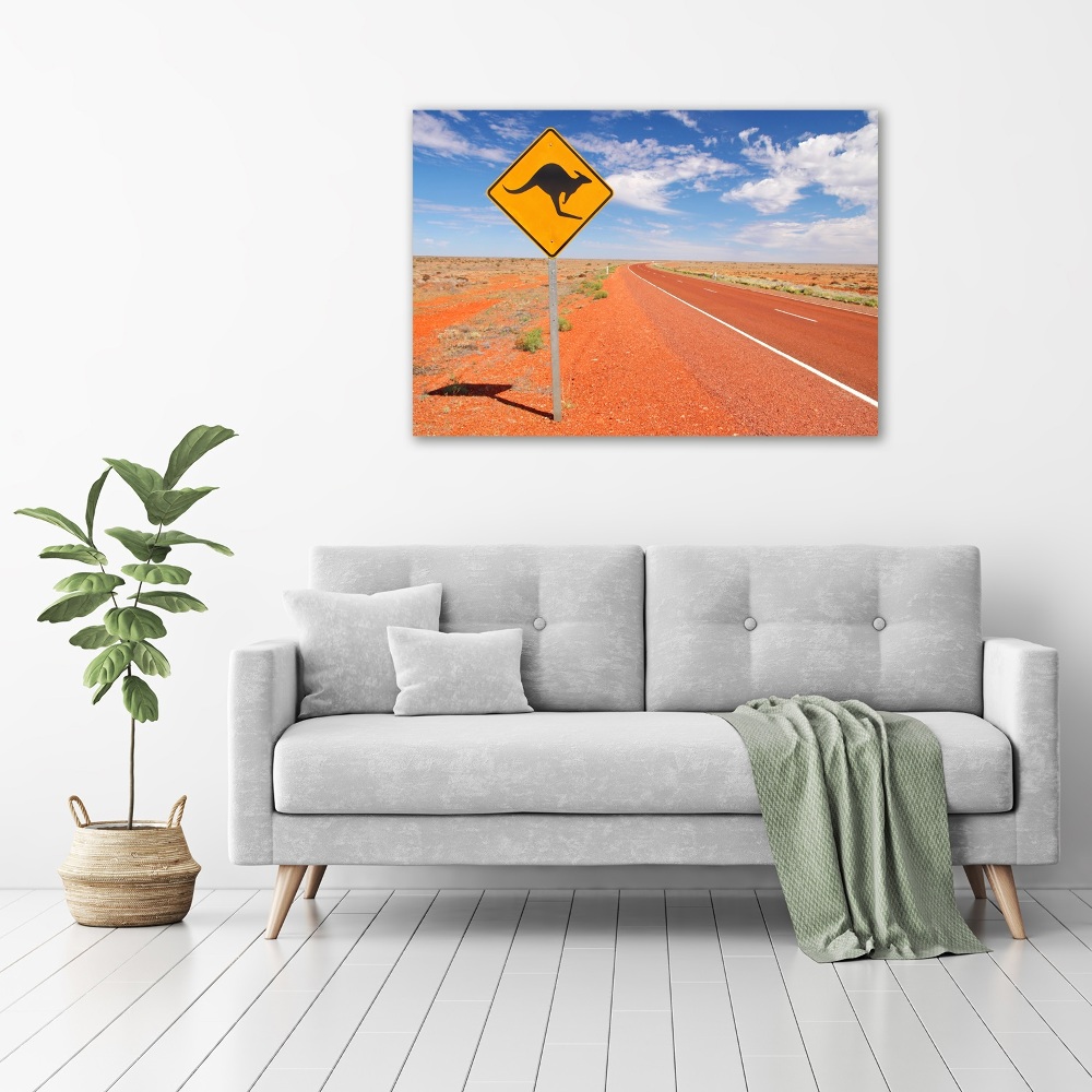 Tableau sur toile Route en Australie