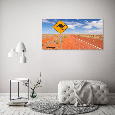 Tableau sur toile Route en Australie