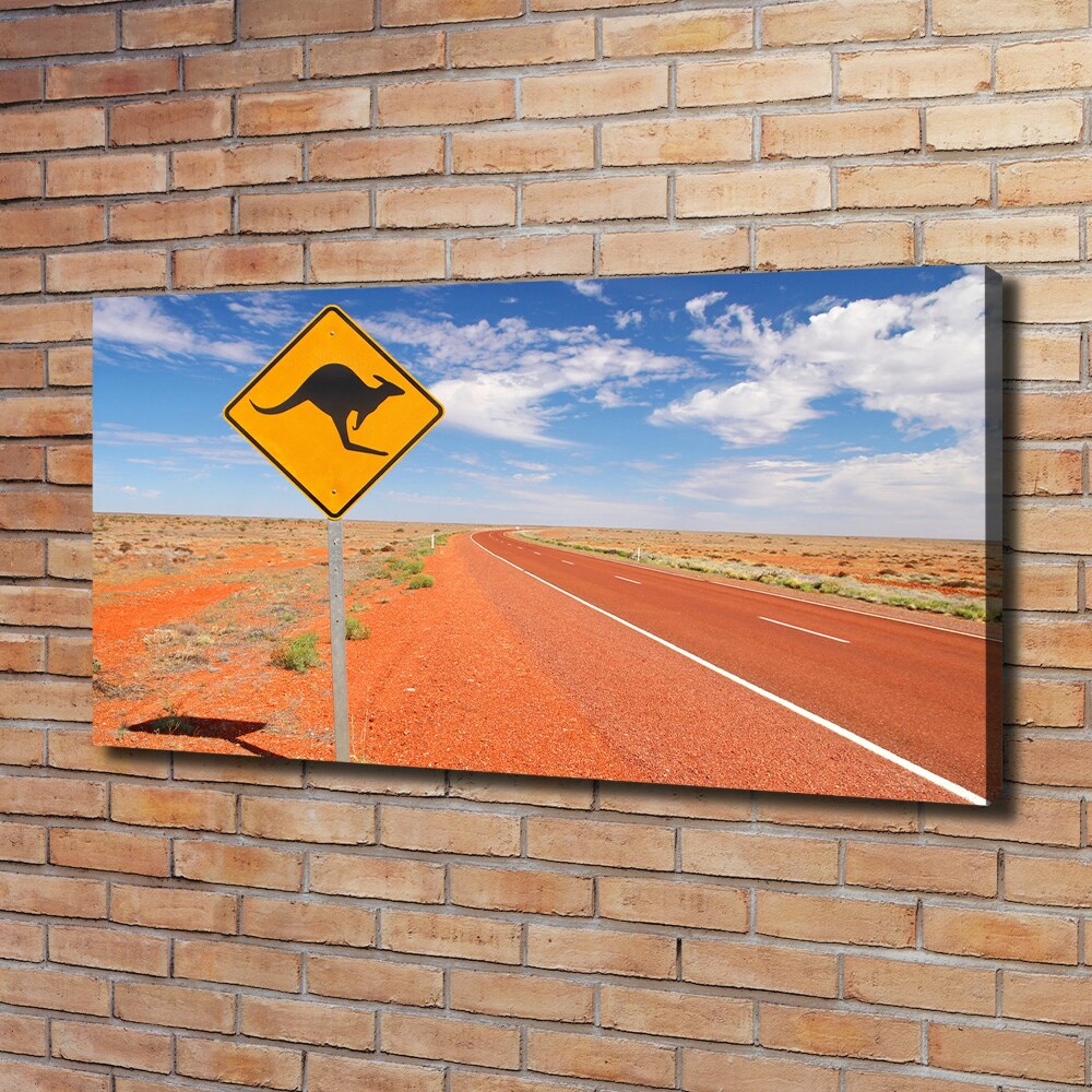 Tableau sur toile Route en Australie