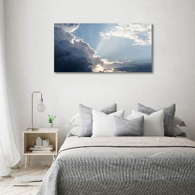 Tableau imprimé sur toile Des nuages dans le ciel