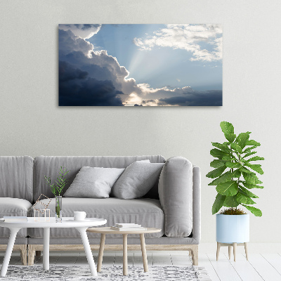 Tableau imprimé sur toile Des nuages dans le ciel