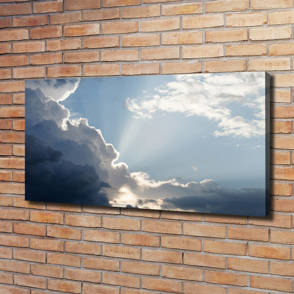 Tableau imprimé sur toile Des nuages dans le ciel