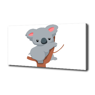 Tableau photo sur toile Koala dans un arbre