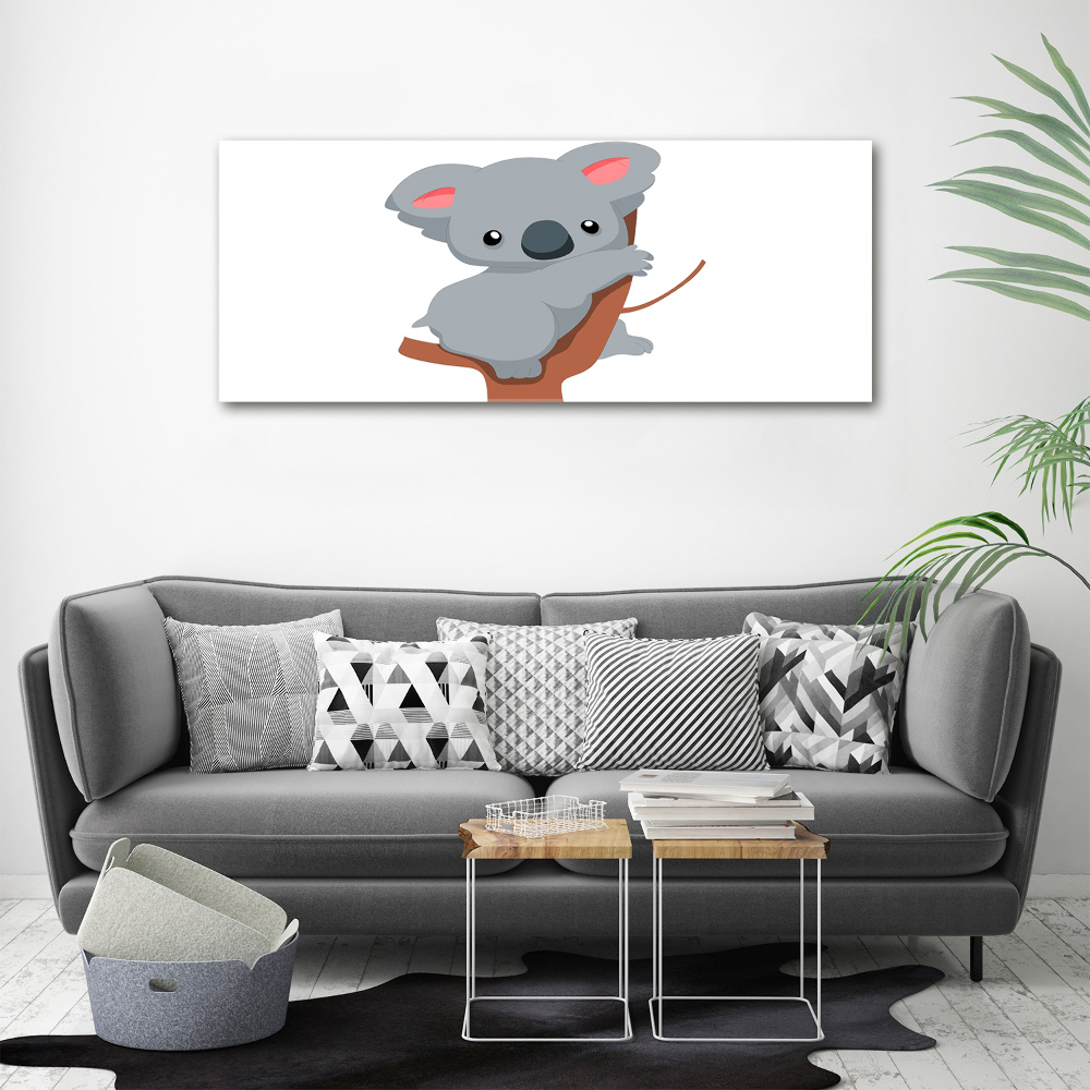 Tableau photo sur toile Koala dans un arbre