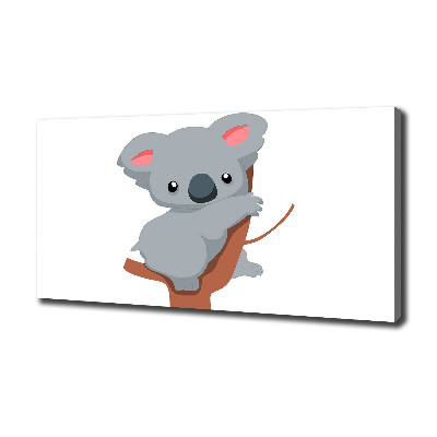 Tableau photo sur toile Koala dans un arbre