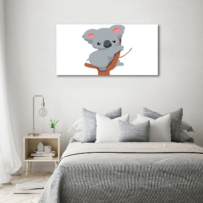 Tableau photo sur toile Koala dans un arbre