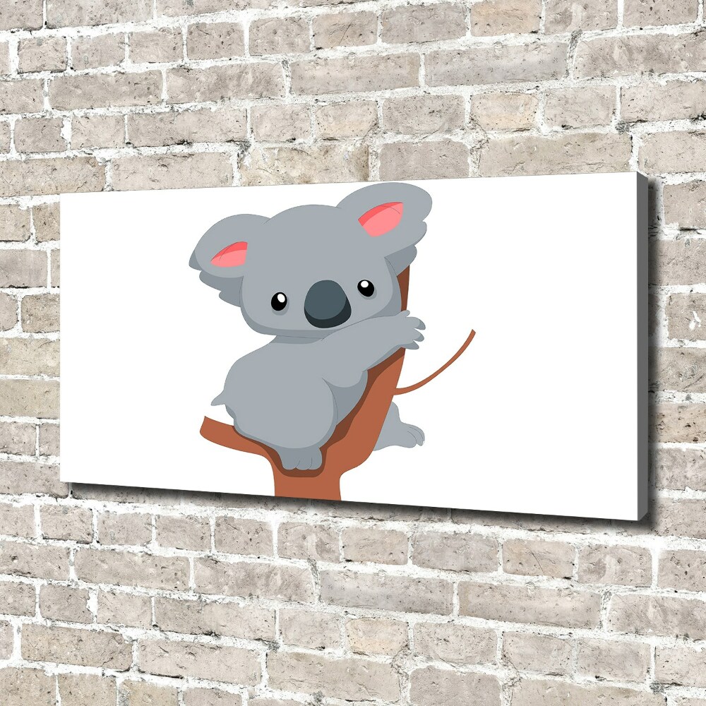 Tableau photo sur toile Koala dans un arbre