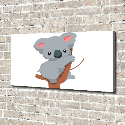 Tableau photo sur toile Koala dans un arbre