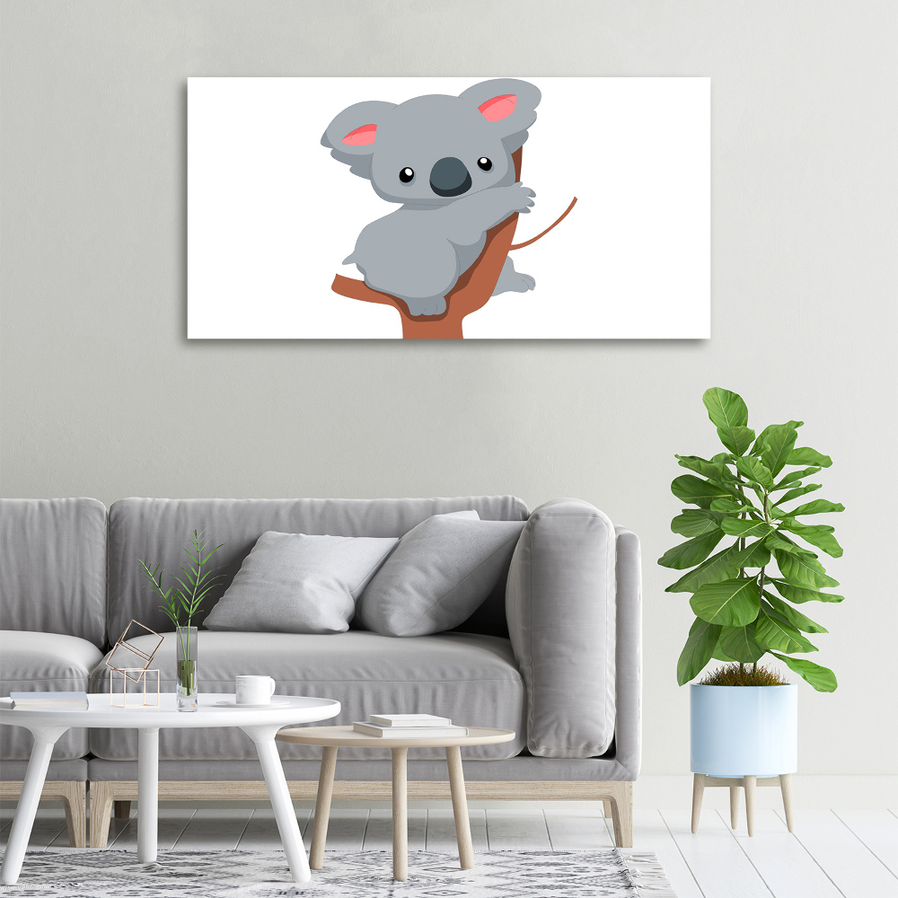 Tableau photo sur toile Koala dans un arbre