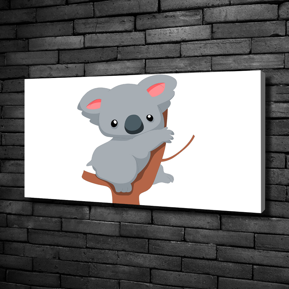 Tableau photo sur toile Koala dans un arbre