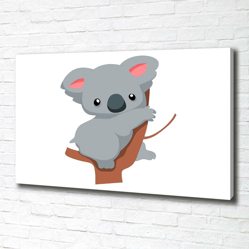 Tableau photo sur toile Koala dans un arbre