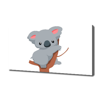 Tableau photo sur toile Koala dans un arbre