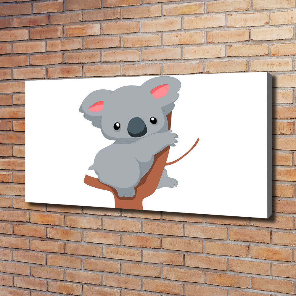 Tableau photo sur toile Koala dans un arbre