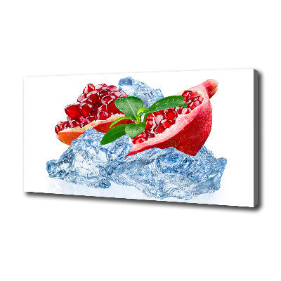 Tableau photo sur toile Grenade avec glace