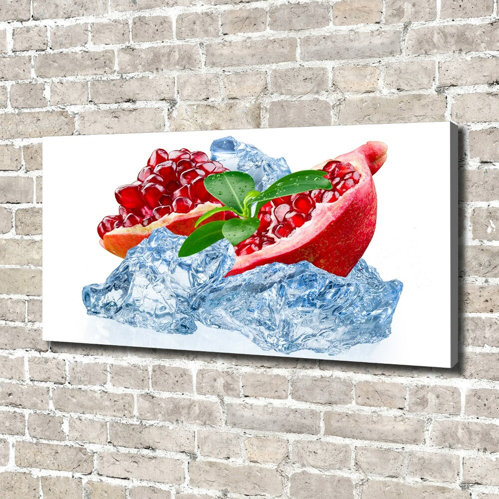 Tableau photo sur toile Grenade avec glace