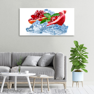 Tableau photo sur toile Grenade avec glace