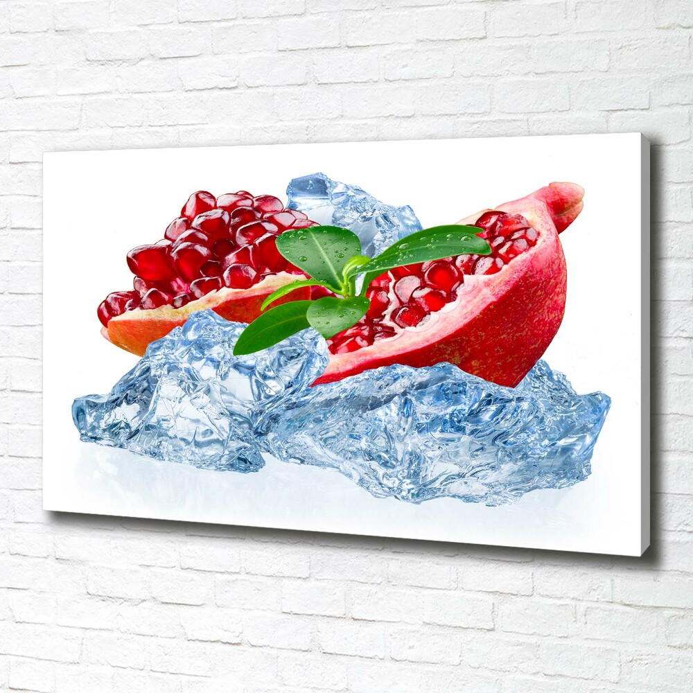 Tableau photo sur toile Grenade avec glace