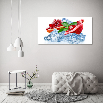 Tableau photo sur toile Grenade avec glace