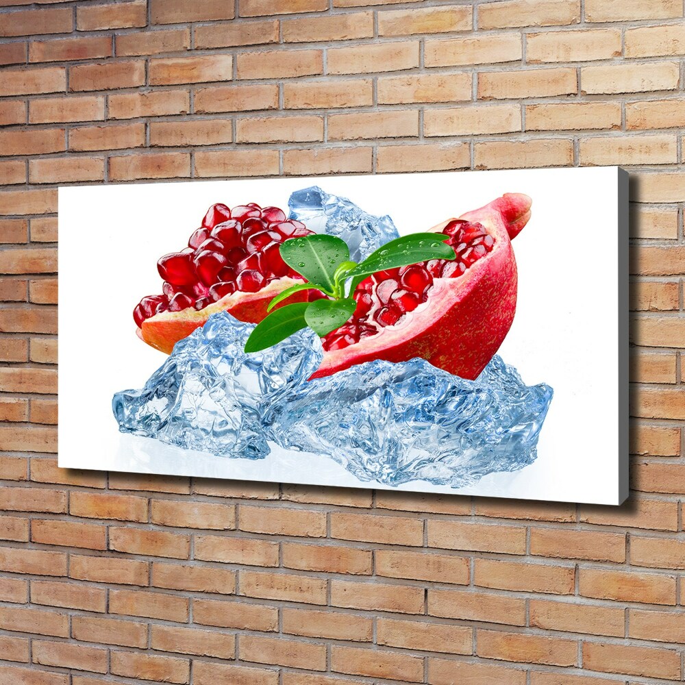 Tableau photo sur toile Grenade avec glace